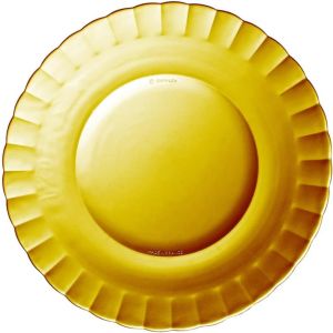 Duralex Le Picardie 6-Piece 9.1" Dinner Plate Set | Amber