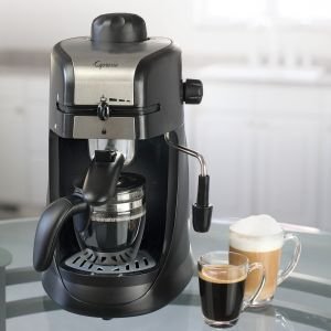 Capresso Steam Pro Espresso & Cappuccino Machine - 4 Cup Glass Carafe