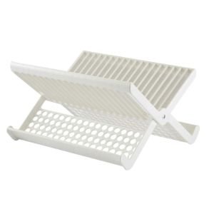 Gourmac Folding Dish Rack | White