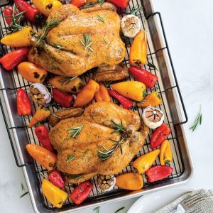 Nordic Ware Extra Large Oven Crisp Baking Pan with Roasting Rack