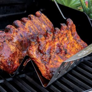 Nordic Ware Stainless Steel Taco & Ribs Grilling Rack