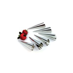 Norpro Stainless Steel Cream Horn Cases (Set of 6)