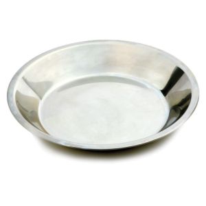 Nine Inch Pie Plate by Norpro in Stainless Steel