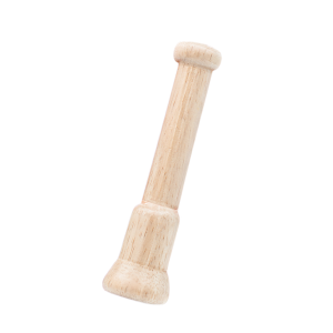 Bethany Housewares Wooden Tart Tamper Against a Plain White Background