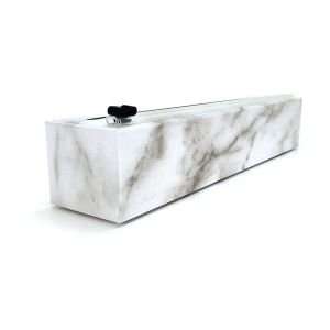 ChicWrap Plastic Wrap Dispenser | Carrara Marble