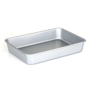 Viking Aluminized Steel Nonstick 13" x 9" Roasting Pan against a plain white background