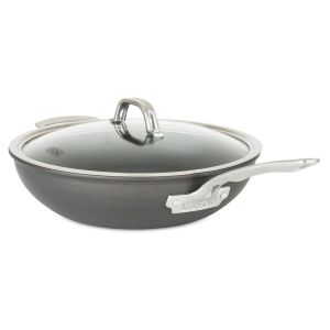 Viking Hard Anodized Nonstick 12" Covered Chef's Pan with Glass Lid