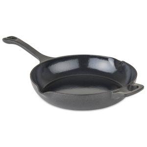 Viking Cast Iron 10.5" Chef's Pan with Spouts