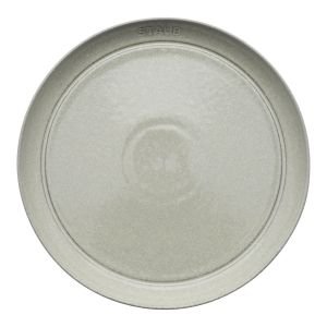 Staub 10.2" Dinner Plates (Set of 4) | White Truffle