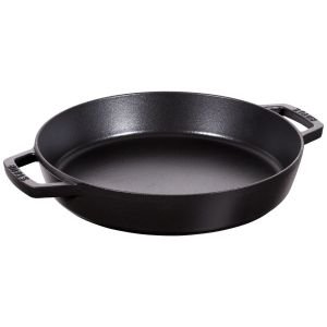 Staub 13" Double Handle Fry Pan (Black)