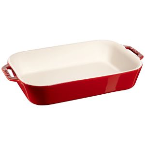 Staub 13 x 9 Rectangular Baking Dish | White