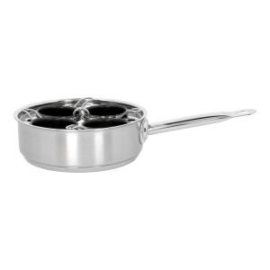 Demeyere Egg Poacher from Demeyere Resto Cookware: Stainless-Steel Egg Poaching Pan w/ 4 Cups, 84619