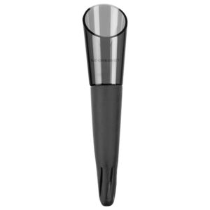 image shows Le Creuset Simple Pourer | Black  against a blank, white background