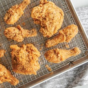 Nordic Ware Prism Half Sheet Pan with Oven-Safe Nonstick Grid