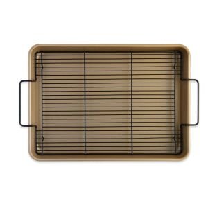 Nordic Ware High Sided Half Sheet With Rack
