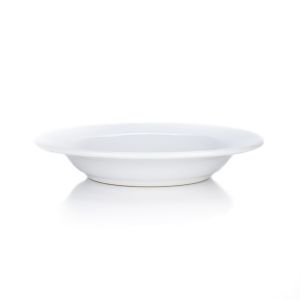 451100 White Rim Salad Bowl / Soup Bowl from Fiesta Dinnerware, c/o the Homer Laughlin China Company