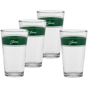 image shows Fiesta® 16oz Cooler Glasses (Set of 4) | Jade Frame ] against a blank, white background