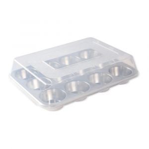 Nordic Ware Naturals® 12-Cavity Muffin Pan with High-Domed Lid