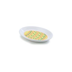 Fiesta® 9.6" Small Oval Serving Platter | Easter Egg (Sunflower)