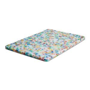 Core Home Medium Recycled Plastic Cutting Board against a plain white background