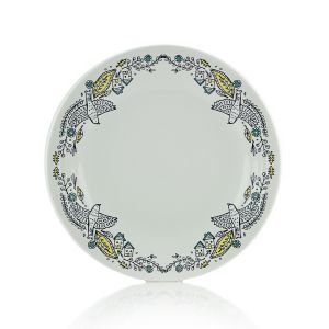 Fiesta® 10.5" Classic Rim Dinner Plate | Nordic Woodland (White)