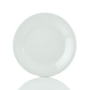 White Fiesta Dinnerware - Dinner Plate