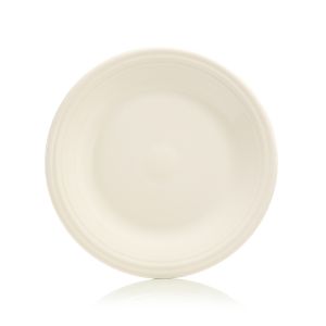 Fiesta® 10.5" Classic Rim Dinner Plate | Linen  against a clean white background
