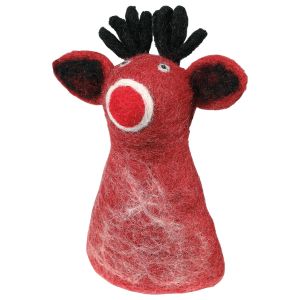 image shows Frieling Lana Egg Warmer | Moose  against a blank, white background