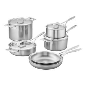 Demeyere Industry Stainless Steel Cookware Set - 10 Piece