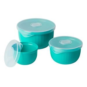 Gourmac PrepEase® Prep Bowl Set | Turquoise