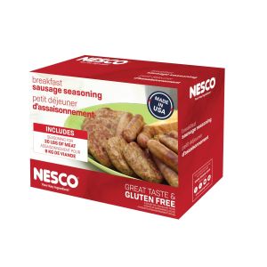 NESCO Sausage Seasoning | Breakfast Sausage (20 lb Yield)
