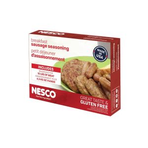 NESCO Sausage Seasoning | Breakfast Sausage (10 lb Yield)