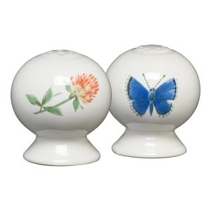 image shows Fiesta® Salt & Pepper Set | Breezy Floral against a blank, white background
