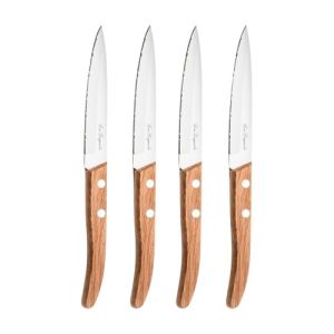 Lou Laguiole Forest Steak Knife Set | 4-Piece