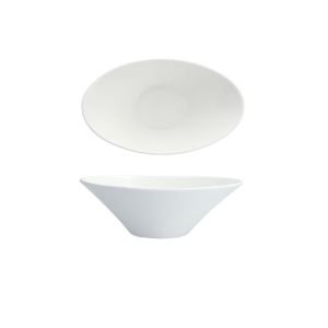 Fortessa Accentz® 4" Oval Dipping Bowl | White