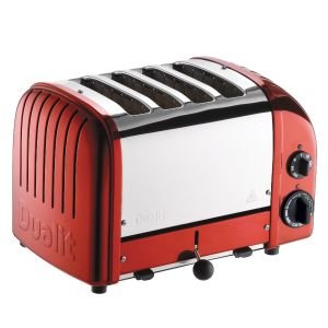 Dualit NewGen Classic 4-Slice Toaster | Candy Apple Red