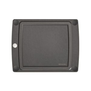 top down view of slate cutting board