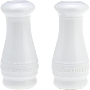 Le Creuset 2pc Salt & Pepper Shakers - White (PG1102T-0416)