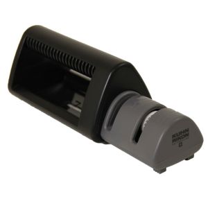 Kuhn Rikon Dual Knife Sharpener shown opened