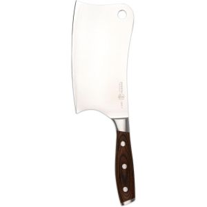   image shows Messermeister Avanta 7" Heavy Meat Cleaver against a blank, white background
