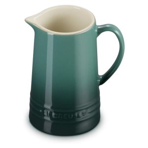 image shows Le Creuset Signature 10oz Petite Pitcher | Artichaut  against a blank, white background