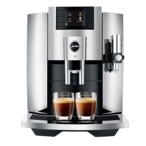 Jura E8 Automatic Espresso Machine | Chrome