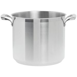 Browne Foodservice Thermalloy Stainless Steel Deep Stock Pot 