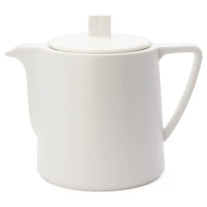Bredemeijer Lund 34oz Ceramic Teapot (White)