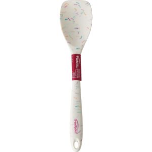 Trudeau White Confetti 11" Silicone Spoon Spatula - 05118581