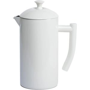 Frieling 34oz Stainless Steel French Press | Snow White