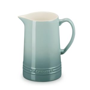 image shows Le Creuset 1.6 Qt. Pitcher | Sea Salt  against a blank, white background