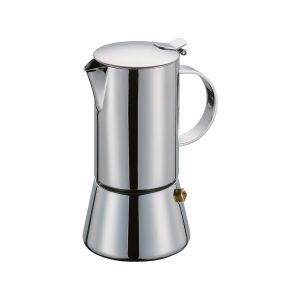 image shows Frieling Cilio Aida 8.5oz Espresso Maker against a blank, white background
