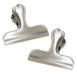 Norpro Stainless Steel Bag Clips (Set of 2)