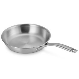 Le Creuset Essential Stainless Steel 10" Shallow Round Fry Pan